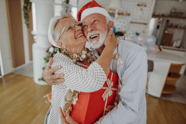 istock Senior couple preparing for Christmas 1344657892