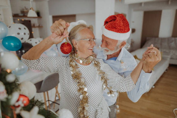 istock Senior couple preparing for Christmas 1344658016