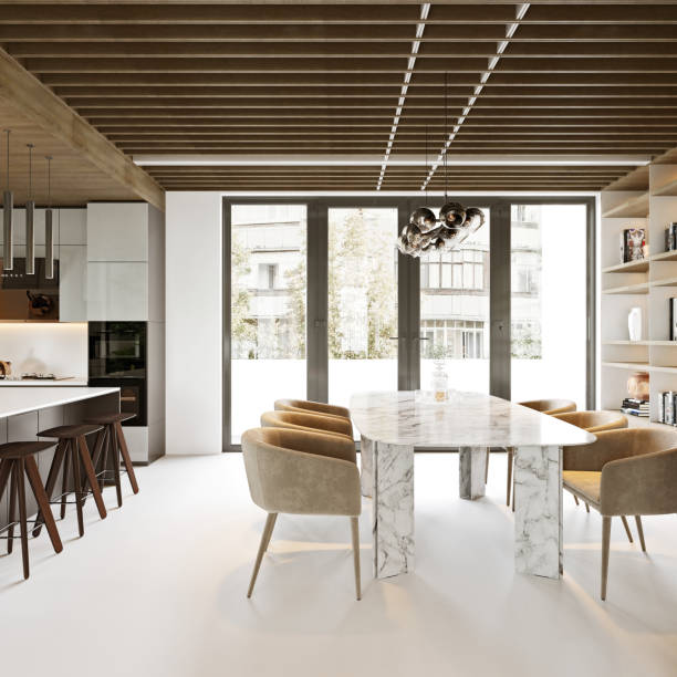 istock 3d render of luxury house kitchen 1344661466
