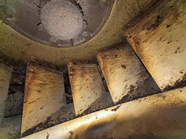 istock Dirty Kitchen Exhaust Fan 1344661664
