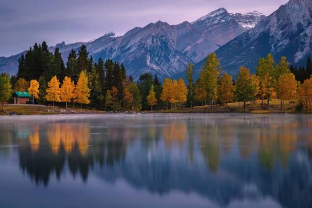 istock Autumn Mountain Landscape At Quarry Lake 1344667210