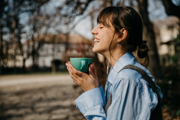 istock A freelance hard worker enjoying a coffee outdoors 1344687433
