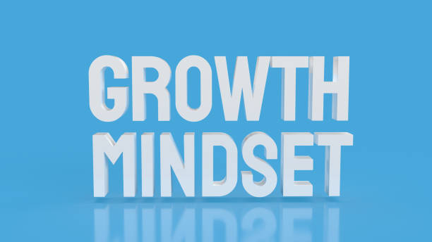 istock The  white growth mindset word on blue color  background 3d rendering 1344697128