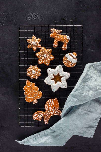 istock Christmas ginderbread cookies 1344699192