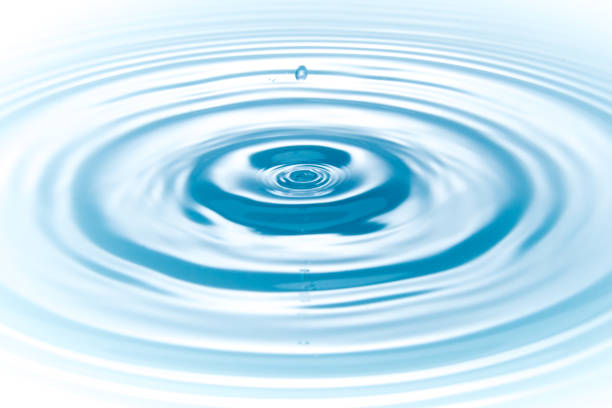 istock drop of water with rippled 1344701399