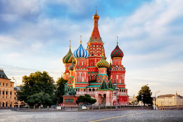 istock Kremlin, red square in Moscow, Russia 1344704852