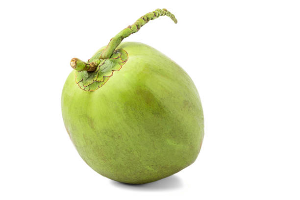 istock Young coconut with sweet juice 1344718143
