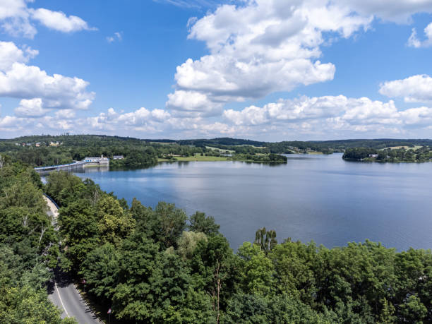 istock Poehl dam in Saxony in summer 1344718310