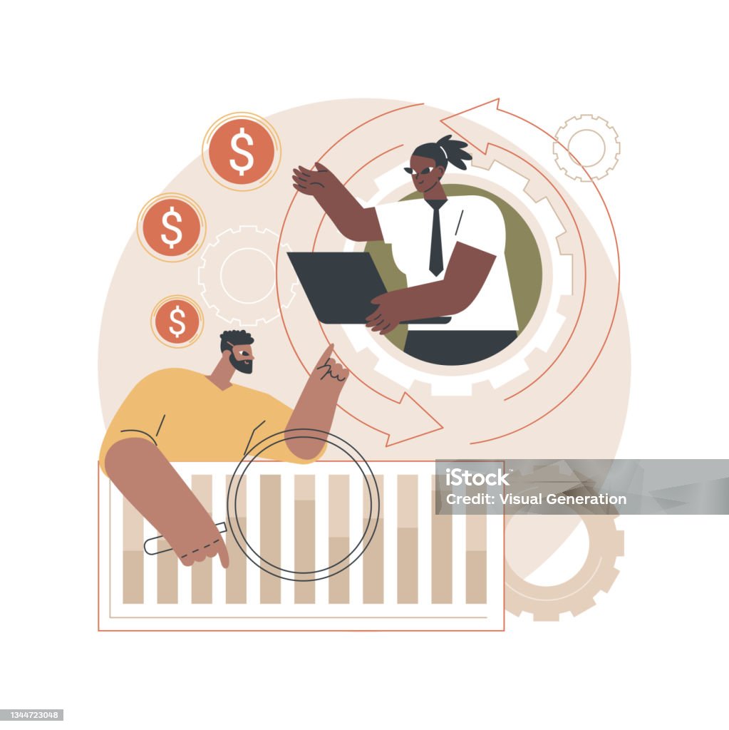 Workflow Process Abstract Concept Vector Illustration Stock ...