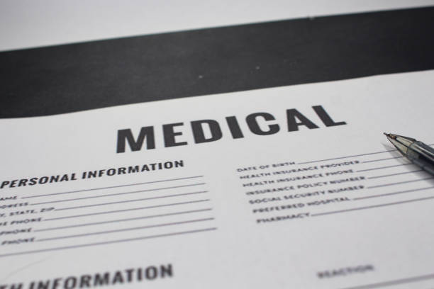 istock Medical form - Stock Photos. 1344730754