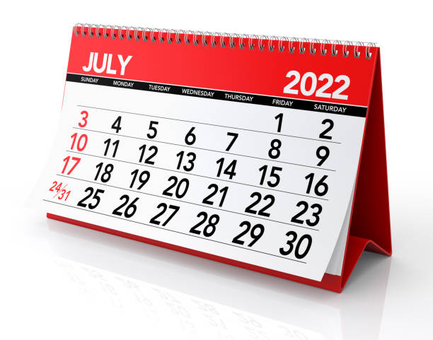 istock July 2022 Calendar 1344735117