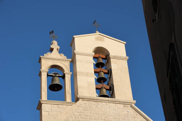 istock Metal bells in a chapel in Croatia 1344737618