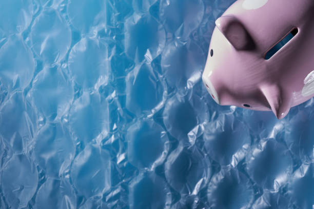 istock piggy bank surrounded by bubble pack 1344740759