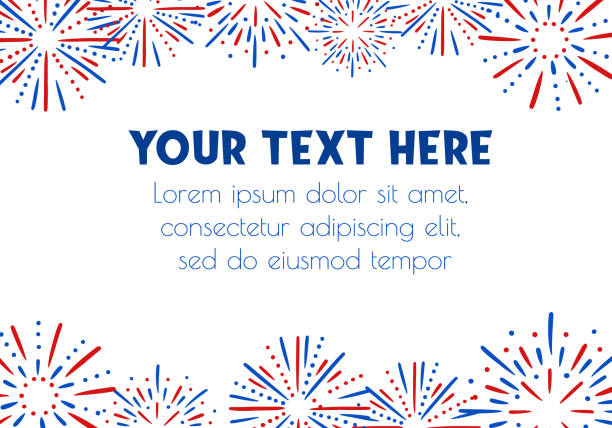 Bright fireworks Vector Background Border Bright fireworks Vector Background Border. red frame stock illustrations