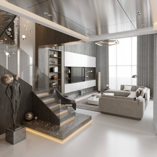 istock 3d render of luxury villa house 1344749850