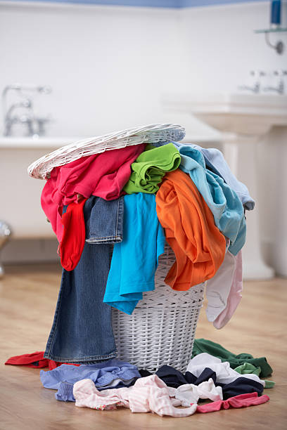 270+ Overflowing Laundry Basket Stock Photos, Pictures & Royalty