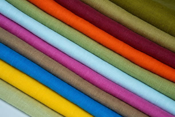 istock Stripes of fabric. Macro with shallow dof 1344759601
