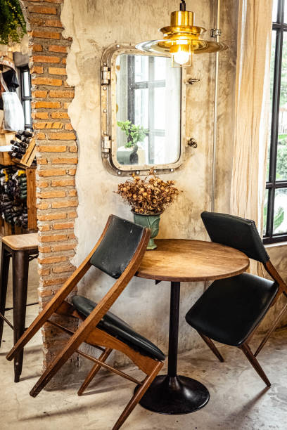 istock Empty cafe and restaurant due to corona virus COVID-19 1344763453