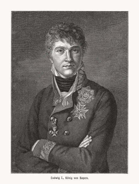 istock Ludwig I (1786-1868), King of Bavaria, wood engraving, published in 1900 1344770857