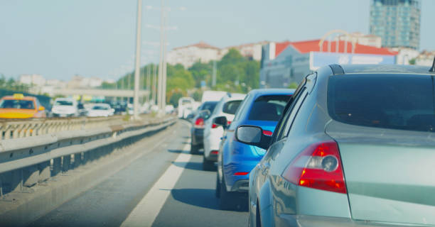 istock Traffic jam in Istanbul, Turkey 1344775630