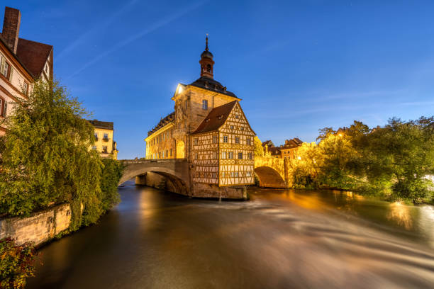 istock The half-timbered Old Town Hall of Bamberg 1344779508