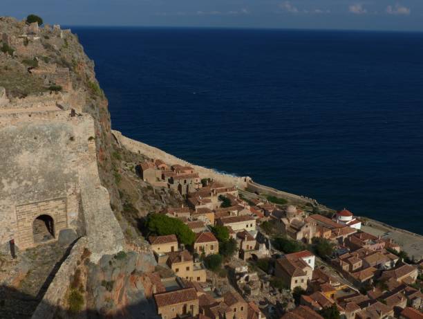 istock Old town of Monemvasia, Peloponnese, Greece 1344781321
