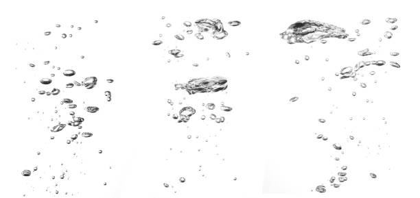 istock water bubble black oxygen air, in an underwater 1344781428