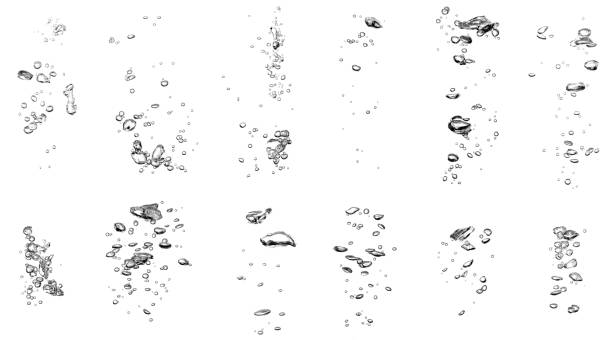 istock water bubble black oxygen air, in an underwater 1344782371