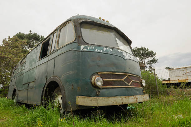istock Antique vehicle preserved in Uruguay. 1344785201