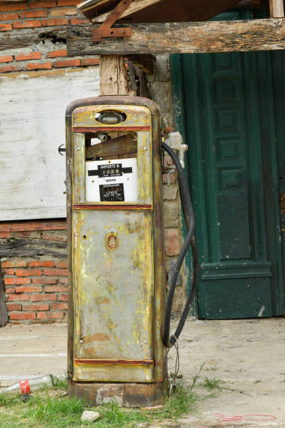 istock Antique vehicle preserved in Uruguay. 1344785330