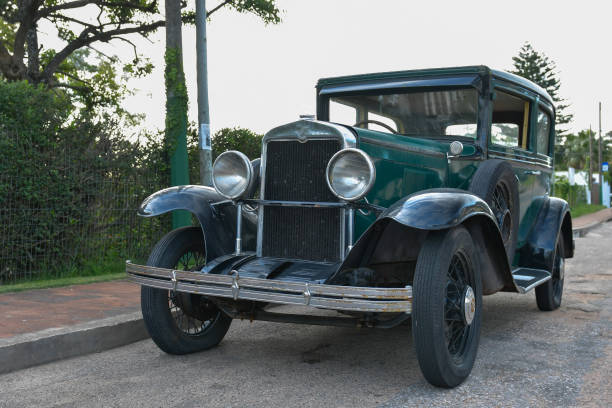 istock Antique vehicle preserved in Uruguay. 1344785343