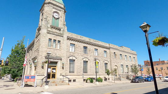 Historic 1936 Galt Post Office in the City of Cambridge, Ontario