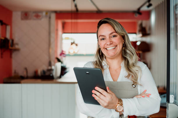 istock Small business - Business woman 1344790538