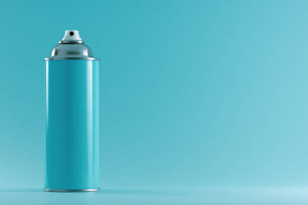 istock Aqua green spray paint 1344791165