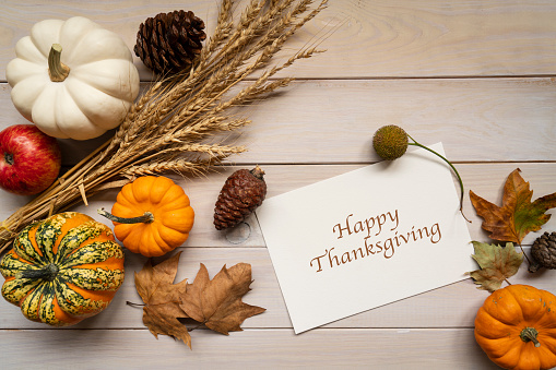thanksgiving greeting card