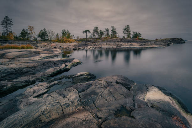 istock Ladoga In A Gloomy Mood 1344798881