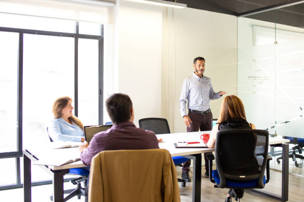 istock Group of people working in the office 1344799093