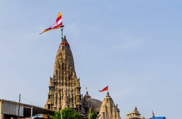 istock Dwarka temple in Gujarat India 1344800953