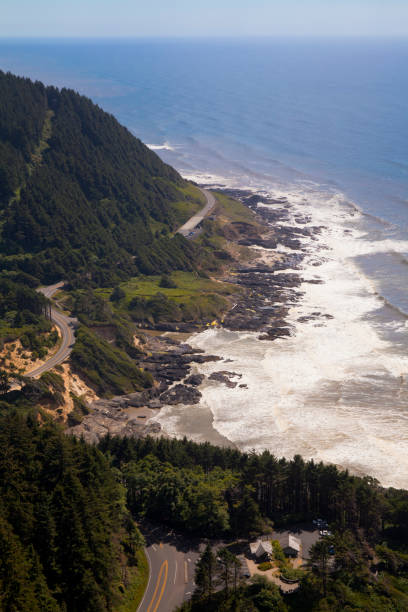 istock Stunning view of Oregon's rugged, scenic coastline 1344801752