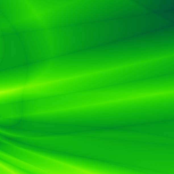 лист фон зеленый арт растение природа абстрактный узор - fractal technology abstract green stock illustrations