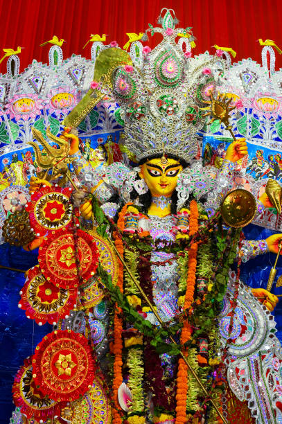 istock Durga Puja festival, Howrah, West Bengal, India 1344812988