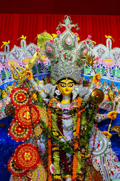 istock Durga Puja festival, Howrah, West Bengal, India 1344813019
