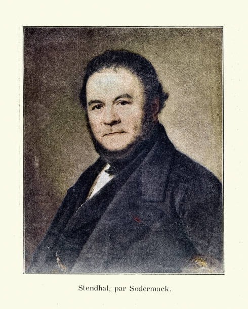 istock Portrait of Stendhal, French writer, 19th Century 1344824581