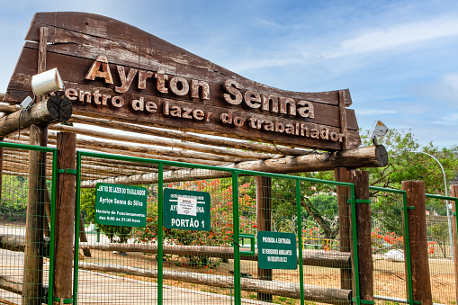 Worker's Leisure Center - Ayrton Senna in the city of Valinhos.