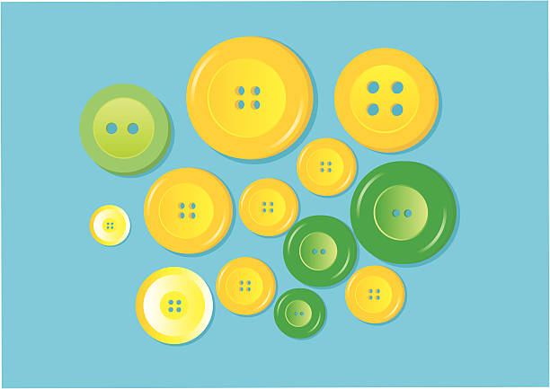 Buttons vector art illustration