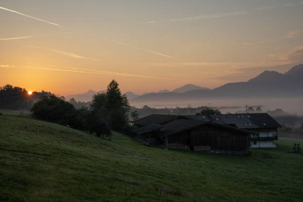 istock Sunrise at the Murnauer Moos 1344837459