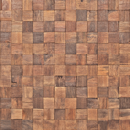 brown plank wall panel for design, wood texture background