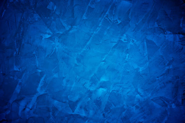 istock surface of grunge concrete wall texture with blue gradient, abstract background 1344857041