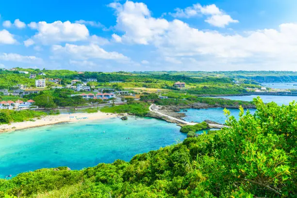 Scenery from Imgya Marine Garden, Miyakojima, Okinawa.