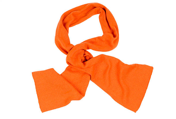 istock Female scarf isolated against 134486386